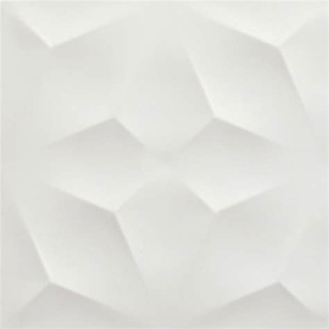 14 Sf Diamond White Matte 3d Wall Tile The Habitus Collection