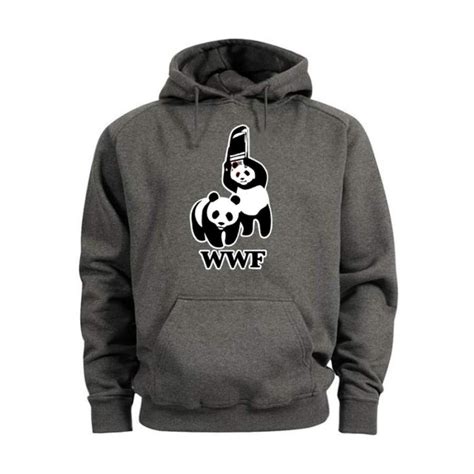 Wwf Wrestling Pandas Sweatshirt Panda Sweatshirt Sweatshirts Wwf