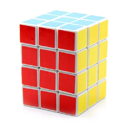 Buy 3x3x4 Cube4you White Cuboid Puzzle Cube Twisty Puzzle C4u New 4x3x3