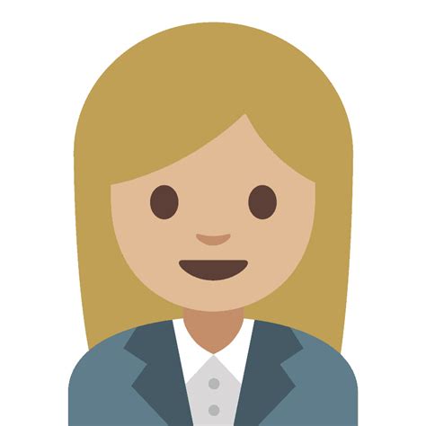 Office Thumbs Up Emoji Girl