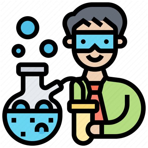 Chemistry Experiment Laboratory Research Science Icon
