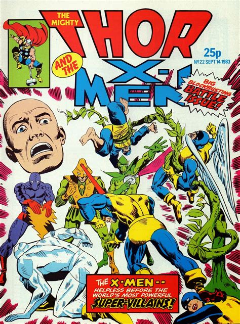 Crivens Comics And Stuff Thor And X Men Cover Gallery Part One