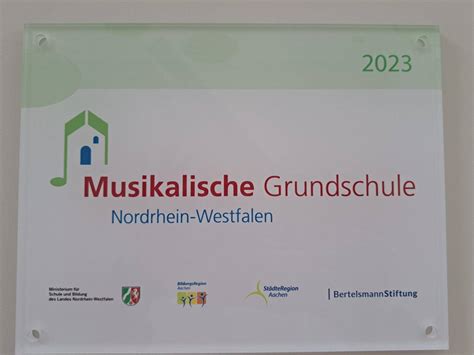 Auszeichnung Musikalische Grundschule Kalltalschule In Lammersdorf