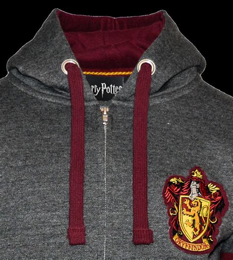 Licensed Harry Potter™ Unisex Gryffindor™ Zipped Hoodie Hooded Etsy