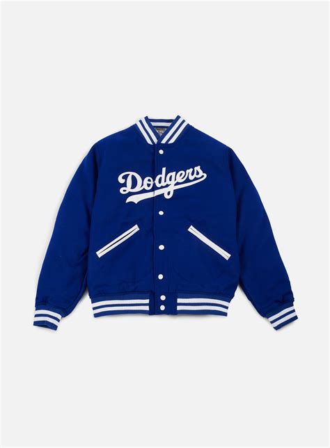 New Era Heritage Varsity Jacket Brooklyn Dodgers Men Royal Blue