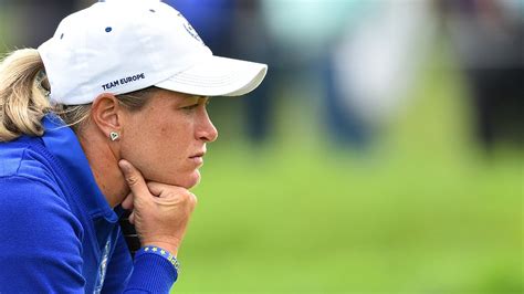 Suzann Pettersen Apologizes For Solheim Controversy Golf Youtube