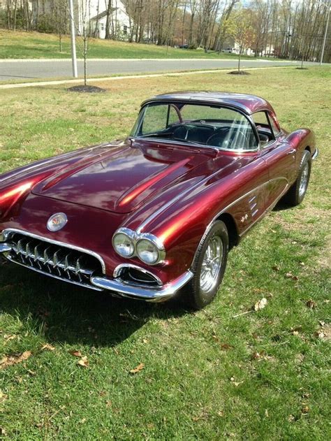 1960 Corvette Candy Apple Red Priced To Sell 500 Miles For Sale