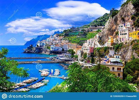 Regione campania, napoli (naples, italy). Scenic Amafi Coast. Italian Summer Holidays. Campania ...