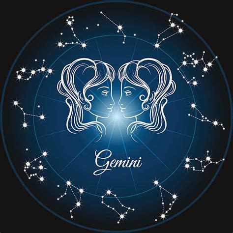 Best Gemini Astrology Sign Illustrations Royalty Free Vector Graphics