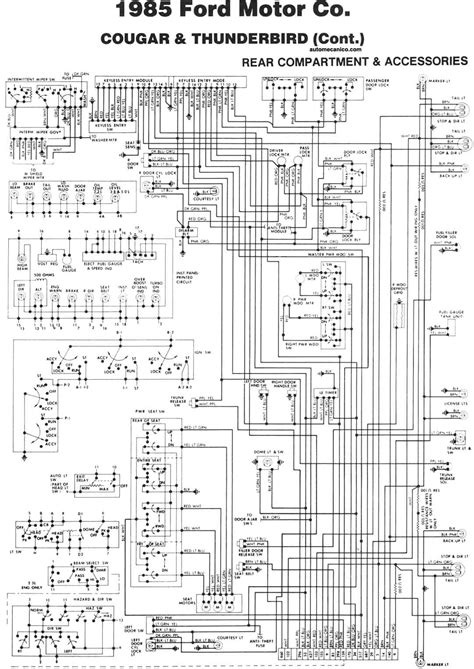 Ford Diagramas Electricos 1985 Esquemas Graphics Mecanica Automotriz