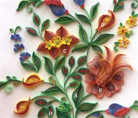 Flower Printable Paper Quilling Patterns Free Pdf How To Make Your