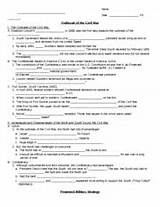 Photos of America The Story Of Us Civil War Worksheet Answer Key