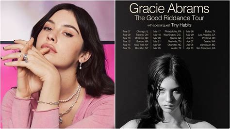Gracie Abrams Good Riddance Tour 2023 Tickets Presale Where To Buy