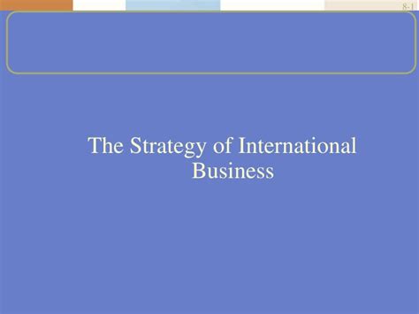 Ppt The Strategy Of International Business Powerpoint Presentation