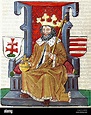 Stephen II (Chronica Hungarorum Stock Photo - Alamy