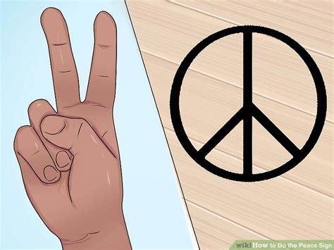 3 Ways To Do The Peace Sign Wikihow