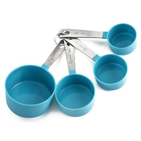 4pcs Measuring Cups Measuring Spoon Scoop For Baking Graduated