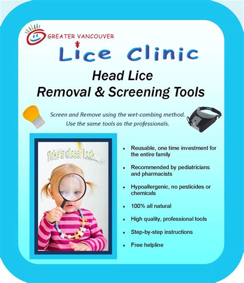 Head Lice Screening And Removal Tools Greater Vancouver Lice Clinic