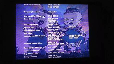 Closing To The Rugrats Movie 1998 Youtube