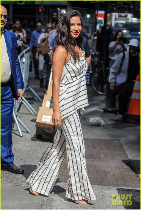 Olivia Munn Switches Up Her Look For The Rook Promo In Nyc Photo