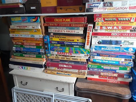 There was always something about the. My board-game collection---about 1/2 are vintage 70's and ...