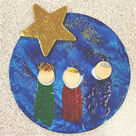 Wise Men Ornament Close Up Preschool What God Wants For Christmas