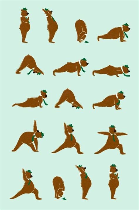 Yogi Bear Heeheehee Yoga Inspiration Yoga Inspo Fitness