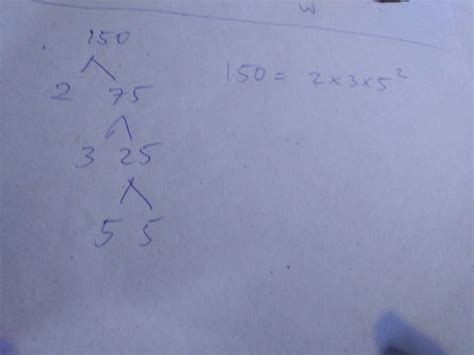 Faktor prima dari 150 adalah | Anemoculus
