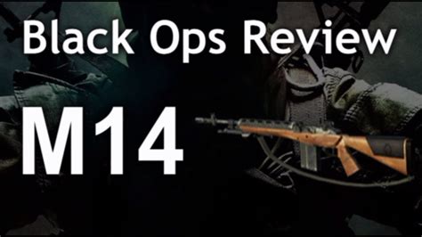 M14 Assault Rifles Black Ops Review 32 Youtube