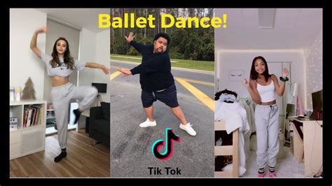 Tik Tok Ballet To Hip Hop Compilation Youtube