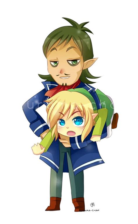 Keychain Commission Link And Linebeck By Kurama Chan On