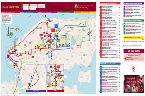 New York Hop On Hop Off Bus Tour Map Get Latest Map Update