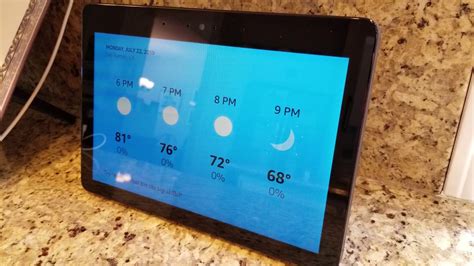 Visual Weather On Echo Show Youtube