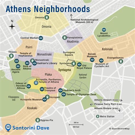 Maps Of Athens Greece Neighborhoods Attractions Airport Metro Sexiz Pix