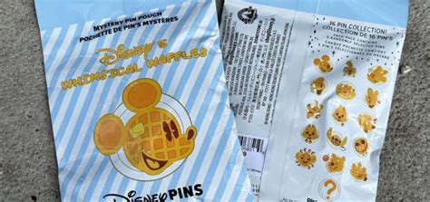 Disney S New Whimsical Waffle Pins Are Adorable Mickeyblog Com
