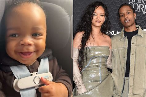 Rihanna Shares First Look At Her Baby Son With A Ap Rocky