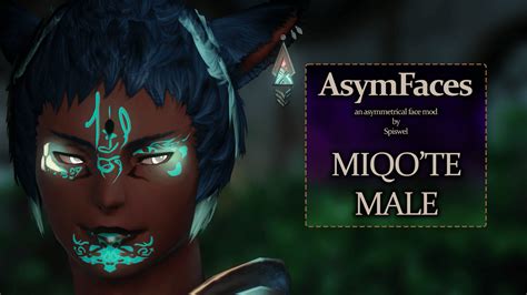Asymfaces Miqo Te Male The Glamour Dresser Final Fantasy Xiv Mods