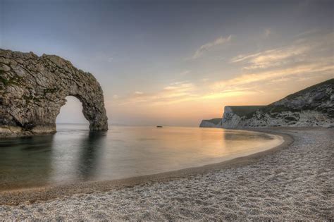 Durdle Door Dorset Dorset Jurassic Coast Beach Background