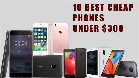 Top 10 Best Cheap Phones 20182019 Youtube