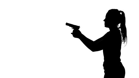 Female Detective Silhouette At Getdrawings Free Download
