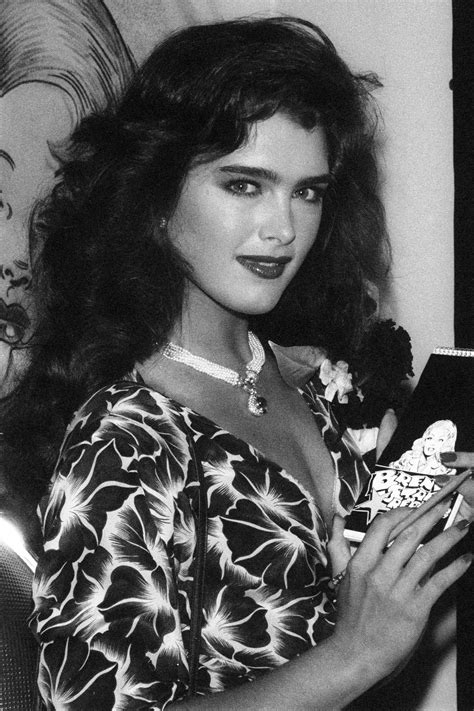 1989 Hollywood Glamour Photography Brooke Shields