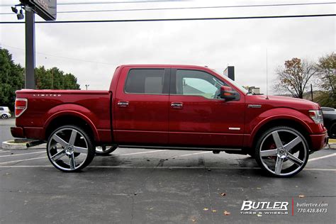 Ford F150 With 28in Dub Baller Wheels Exclusively From Butler Tires And
