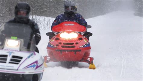Dnr To Michigan Snowmobilers Watch Out For Water Hazards On Trails