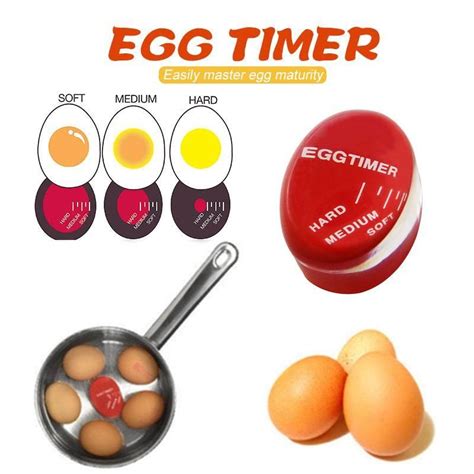 Egg Timer For Boiling Eggs 2 Pcs In 2021 Perfect Boiled Egg Egg