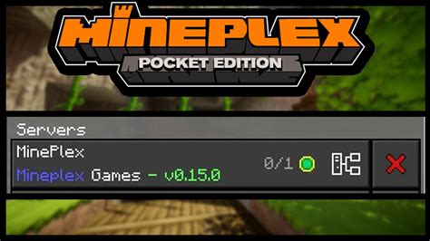 Survival, hunger games, minigames mineplex is another enormous minecraft minigames server that was first released around the same time as hypixel. Mineplex Server IP For Minecraft pe 0.16.0 | MCPE ( pocket ...