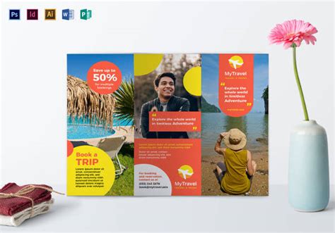 Free Psd Travel Brochure Design Templates Freecreatives