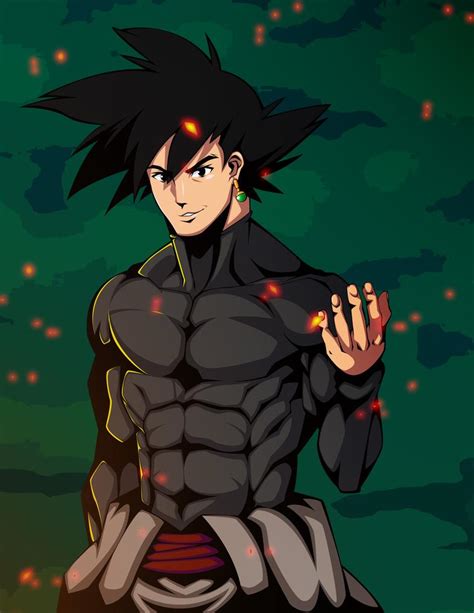 Black Goku By Reddgeist On Deviantart