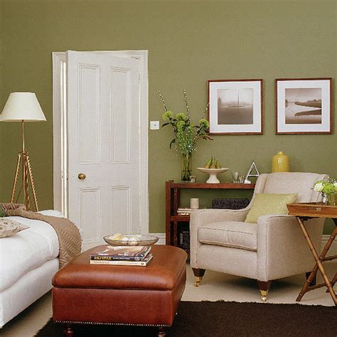 Living Room Color Schemes Olive Green Couch