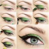 Green Eye Makeup Tutorial Images