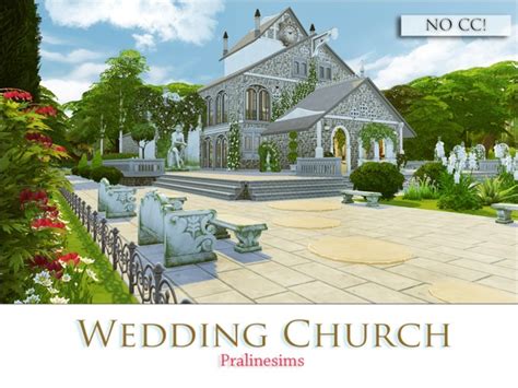 Wedding Church By Pralinesims At Tsr Sims 4 Updates